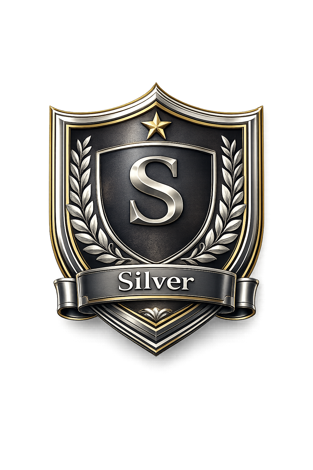 Silver sponsorship shield
